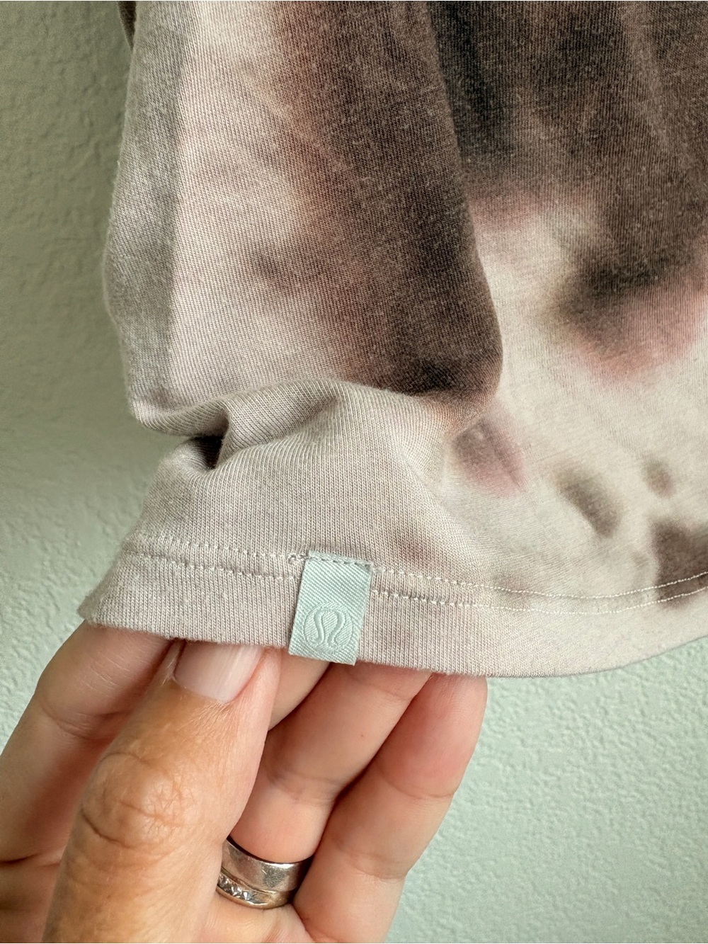 lululemon athletica Mauve and Brown Tie-Dye Muscle Tank - Picture 3 of 3
